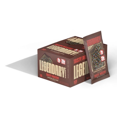 레전더리푸즈 테이스티 페이스트리 초콜릿 케이크 맛, 1개, 610g