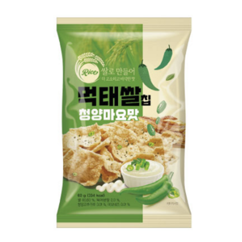 먹태쌀칩 청양마요맛 대용량 편의점 과자 300g 6개 1박스