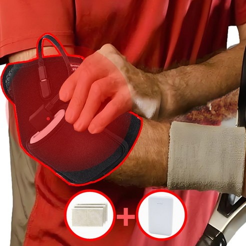 팔꿈치의 따스한 휴식, 웰나우 원적외선 무선 찜질기로 건강을 더하세요 엘보찜질기