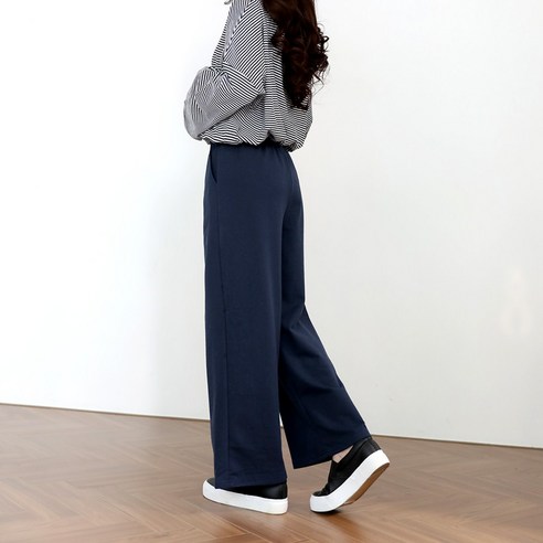 트렌디하고 편안한 여성용 ~4XL 빅사이즈 밴딩 팬츠