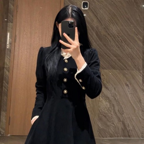 우아함과 편안함을 겸비한 ANYOU 원피스로 봄과 가을의 스타일을 완성하세요.