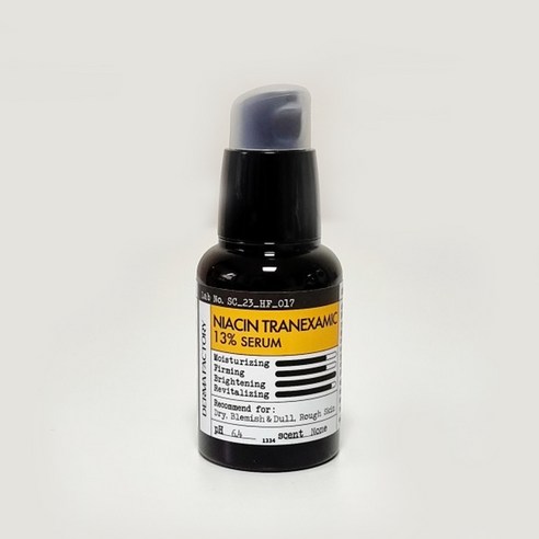[비건인증] 더마팩토리 나이아신 트라넥삼산 13% 세럼 + 사은품증정, 1개, 30ml