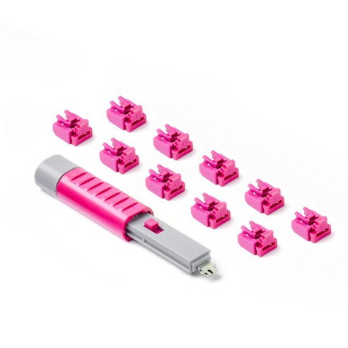 스마트키퍼 랜 포트락 / LAN보안 / 포트 잠금장치 / RJ45포트 잠금 / 다용도 에코백 증정, 랜 포트락 12개 (베이직키 미포함), 검정, 1개