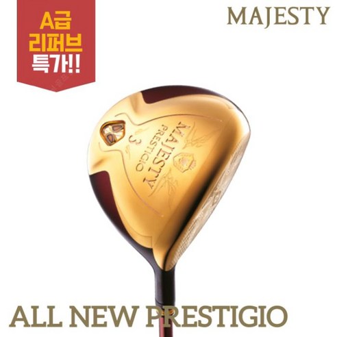 [정품] 마제스티 ALL NEW PRESTIGIO 남성용 우드 GF, 7번(21도), R강도, 옵션:[도수샤프트] 7번 R강도