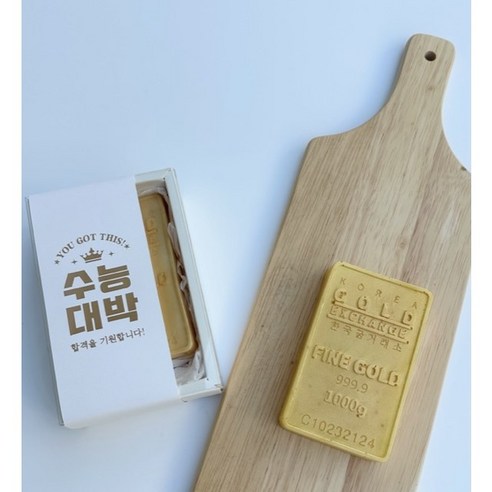 토브가든 수능고급띠지 선물용 골드바 응원비누, 2개, 100g