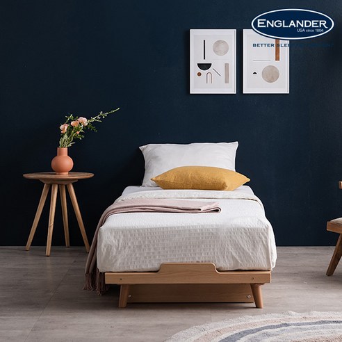 좁은 방, 답답한 마음? 잉글랜더 허그 미니싱글 침대로 공간에 숨통을 틔워보세요! 미니싱글침대