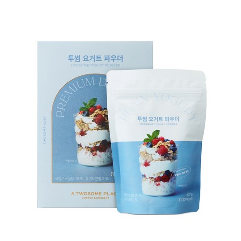 투썸플레이스 에이리스트 요거트 파우더 320g 2개입, 2개