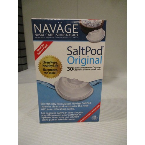 Navage SaltPod Saline Concentrate Capsules - 30 Count (RSI14) 807037, 1개
