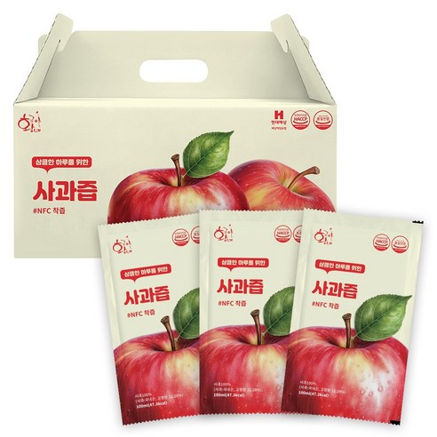 황금이네 생사과즙 대용량 1박스(50포), 5L, 2개