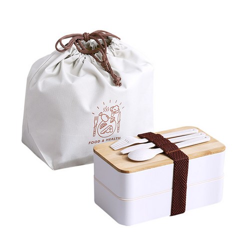 케빈 보온 도시락 케이스에 휴대가 포함되어 있습니다, 1 건, 1200ml 화이트 세트입니다