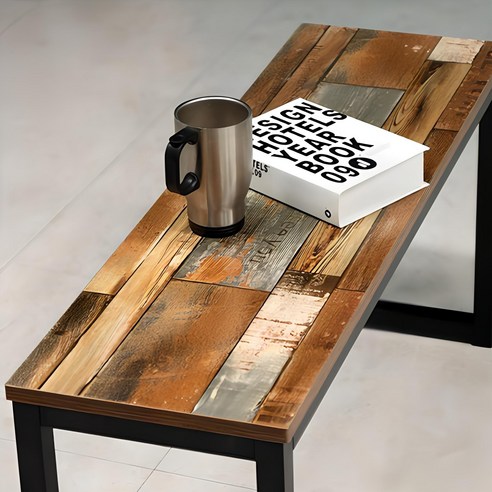 카페 감성, 우리 집으로! 멀바우 벤치 의자 솔직 후기 나무벤치