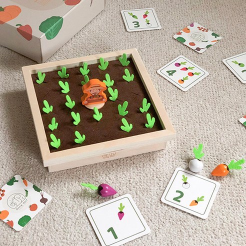 창의력과 감성을 키우는 앤도르프 미니텃밭 도형끼우기 세트