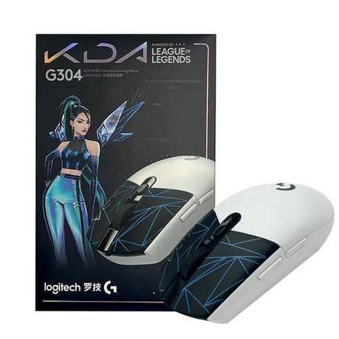로지텍 Logitech G304 LIGHTSPEED 무선 게이밍 마우스 KDA 한정판, KDA 리미티드 에디션(마우스패드 패키지)