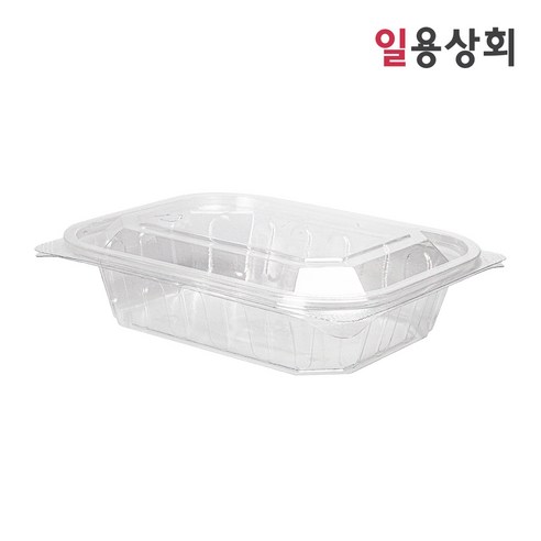 [ILYONG] 일회용 반찬 샐러드 용기 JH 204 대 100세트 투명, 100개, 단품