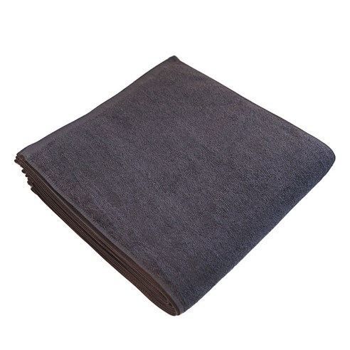 천마물산 씨엠타 호텔용타올 미용수건 펜션수건 업소용수건 120g 40 x 78cm, 진회색, 10장