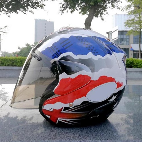 레이싱헬멧 오토바이헬멧 아라이느낌 하이바, 1-두한 반모