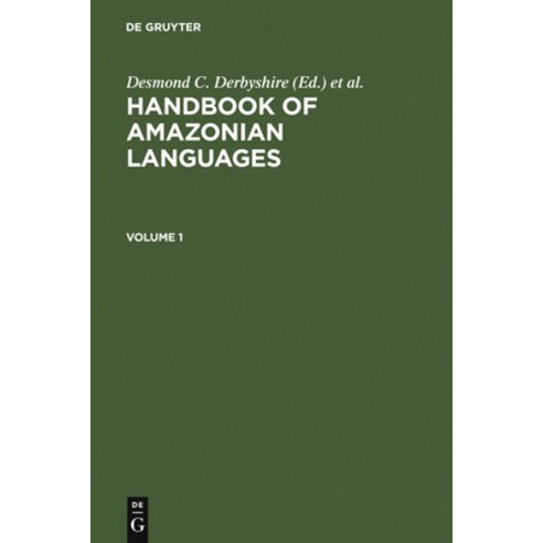 (영문도서) Handbook Amazonian Languages Hardcover, Walter de Gruyter, English, 9783110102574