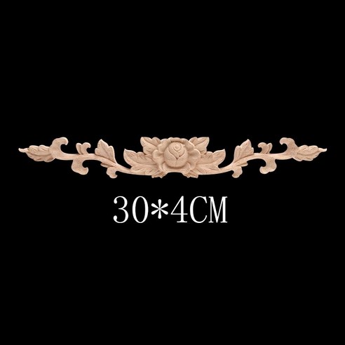 유럽 데칼 나무 조각 단단한 나무 문 심장 꽃 홈 인테리어 소매 및 도매 나무 몰딩 나무 Applique 벽, C46-2, 하나