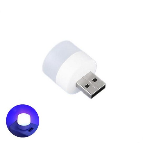 LED 싸이키 조명 나이트 클럽 무대 Xiaomi 휴대용 USB 5V LED 독서 램프 미니 책 빛 접이식 캠핑 야간 조명, 한개옵션1, 03 Red 1pc