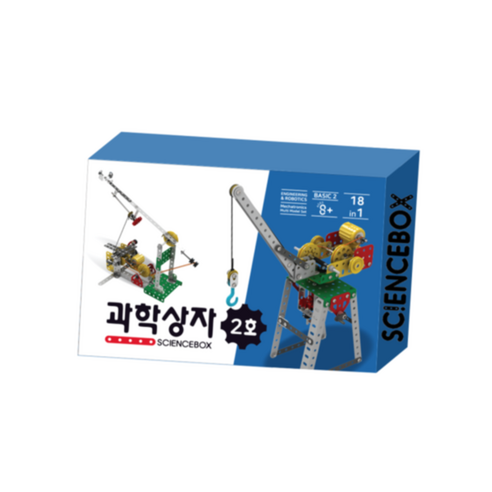 알파 과학상자 2호 기본동작단계 부품 및 가이드북 조립설명서, [7389250]옵션없음