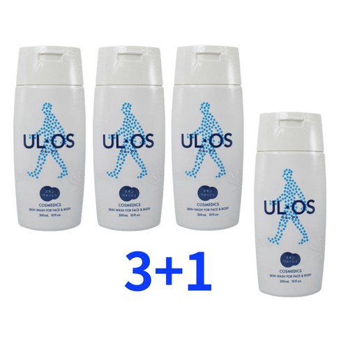 3+1 우르오스 스킨 워시 페이스 바디 올인원 클렌저 300ml, 상세페이지 참조