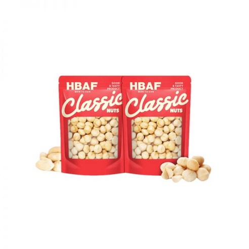 HBAF 바프 마카다미아 200g400g1kg, 마카다미아 200g, 1개