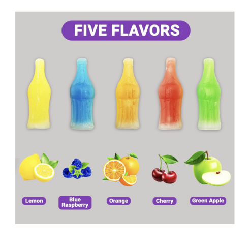 추억과 행복을 선물하는 닉클립 왁스병 캔디