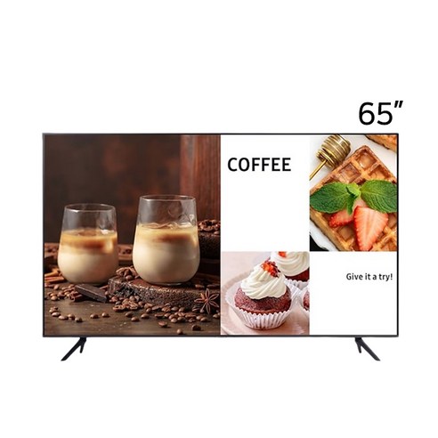 삼성전자 4K UHD 65인치 TV 163.9cm 사이니지 1등급, 단품