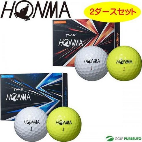 3187280 혼마 골프 공 투어 월드 TW-X/TW-S볼 2021년 모델 BTQ2102/BTQ2103 정리 구, 화이트 : one option