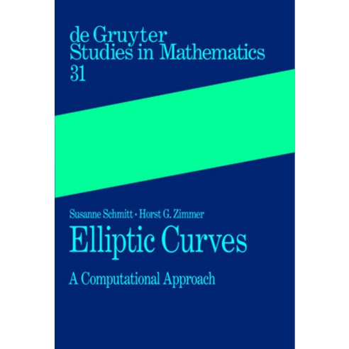 (영문도서) Elliptic Curves Hardcover, de Gruyter, English, 9783110168082