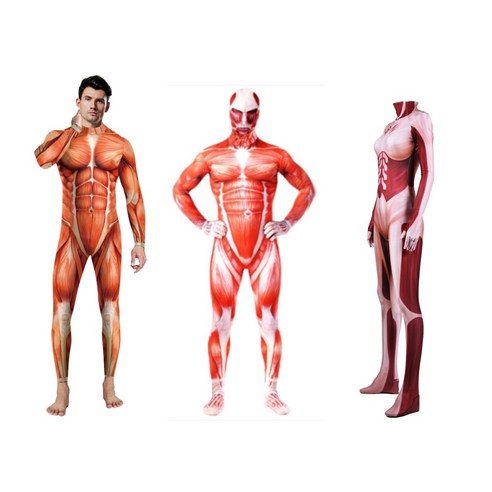 진격의 거인 기행종 바디 슈트로 할로윈 파티를 압도하다!