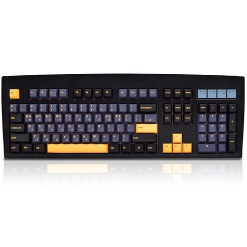 DT35 104 PBT 풀윤활 가스켓 마운트 유무선 블루투스 기계식키보드 블랙 애플민트, 하이무 저소음 바다소금
