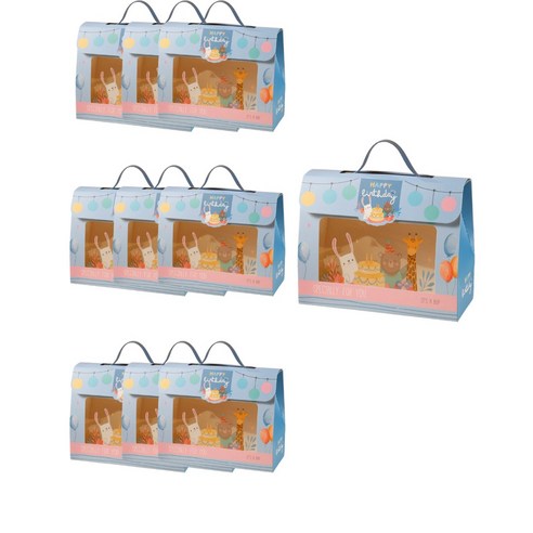 생일선물박스, 블루10pcs