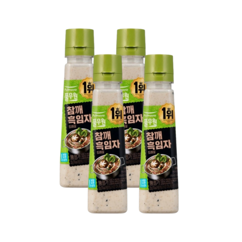 (냉장)[풀무원]참깨흑임자드레싱220g, 3개, 220g