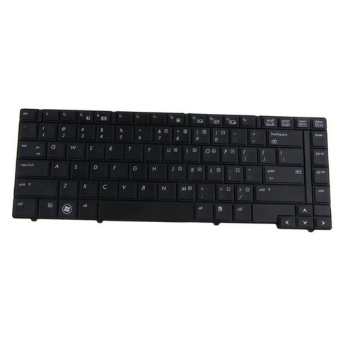 노트북 미국 영어 키보드는 Elitebook 8440P용 Assy를 대체합니다., 블랙, 315x115x15mm, 플라스틱 금속