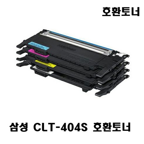 삼성전자 CLT-K404S CLT-C404S CLT-M404S CLT-Y404S 호환토너, SL-C480FW 노랑, 완제품 1개, 1개