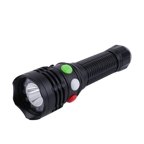 컴스 램프 LED White Red Green 손전등 BB340, 혼합색상, 1개