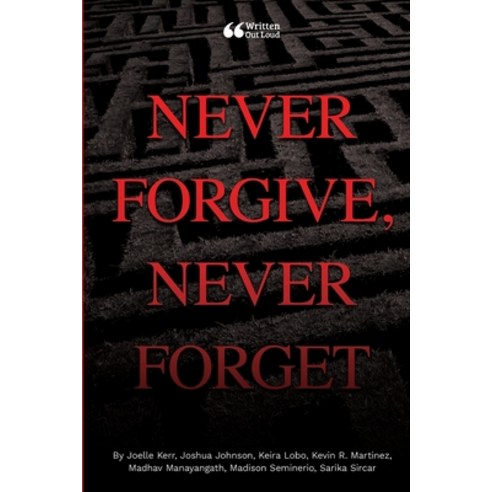 (영문도서) Never Forgive Never Forget Paperback, Lulu.com, English, 9781387700561