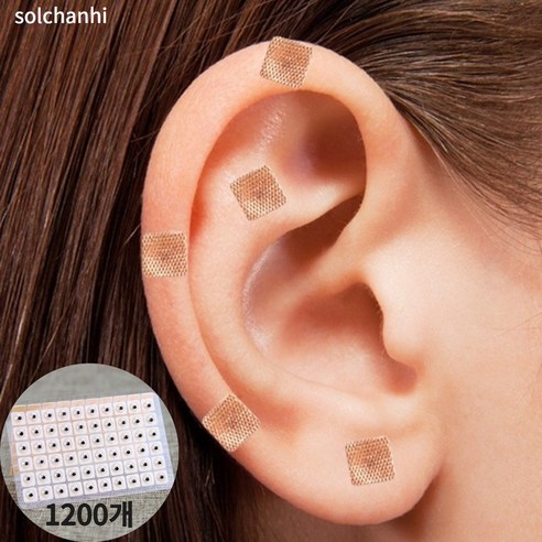 SOLCHANHI 귀 지압패치: 건강한 삶을 위한 작은 투자, 놀라운 변화!