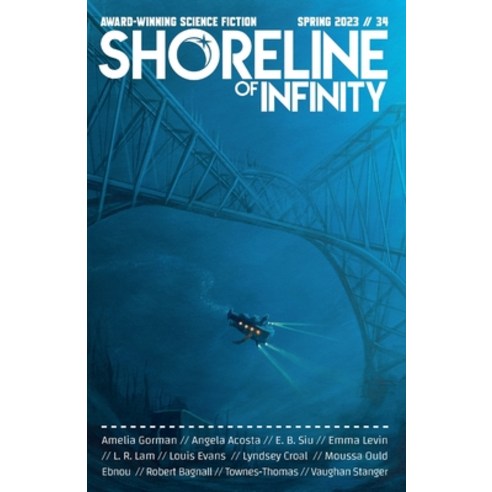 (영문도서) Shoreline of Infinity 34: Science fiction Magazine Paperback, New Curiosity Shop, English, 9781739673680