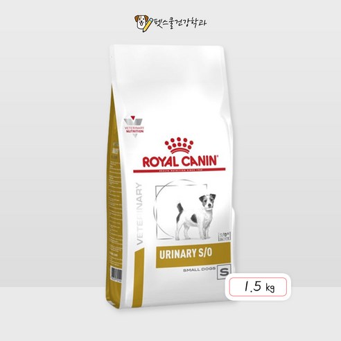 로얄캐닌 독 유리너리 스몰독 1.5kg 처방식.하부요로 URINARY SO SMALL DOG 건식사료기능성사료기타, 단품