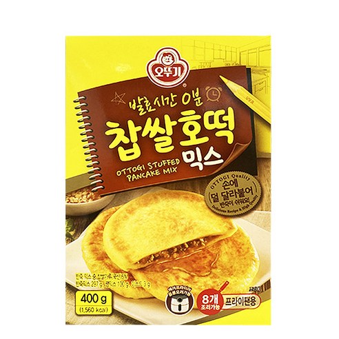오뚜기 찹쌀 호떡믹스, 22개, 400g