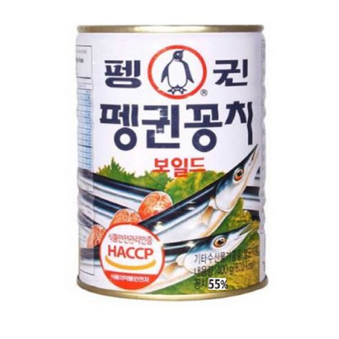 [무료배송][펭귄] 꽁치 400g 10개