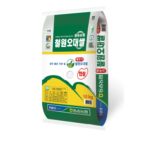 [23년산] 동송농협 철원오대쌀 10kg/당일도정/(무료증정 : 현미500g), 10kg, 2개