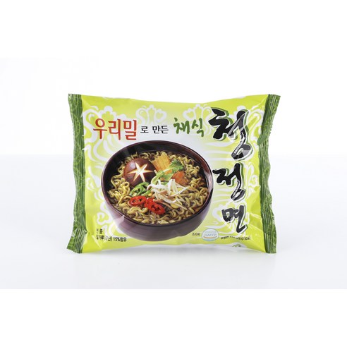 미각을 깨우는 순수, 청정면 박스: 새롬식품의 건강한 비건 라면 탐험기 청정면