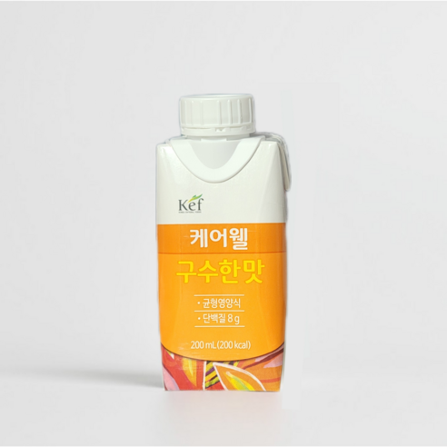 케어웰 구수한맛 200ml X 18팩 마스크 1매 증정, 18개