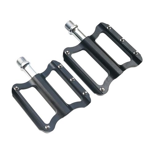 1 쌍 자전거 페달 자전거 사이클링 플랫폼 도로 자전거 산 BMX MTB 도로 자전거 용 미끄럼 방지 내구성 봉인, 하나, 검정