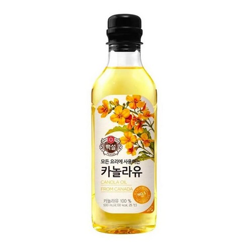 CJ 고소함 백설 카놀라유 500ml 명절 전 홈파티 튀김 선물 대용량 식자재 식당 자취, 12개 Best Top5 CJ 고소함 백설 카놀라유 500ml 명절 전 홈파티 튀김 선물 대용량 식자재 식당 자취, 12개 Best Top5