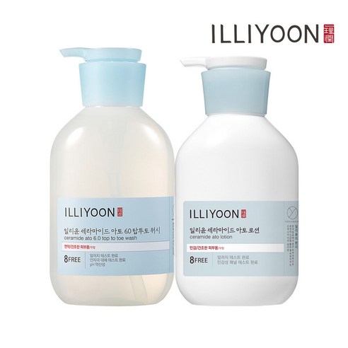 일리윤 세라마이드 아토보습 특별기획세트 [로션350ml+워시350ml], 350ml