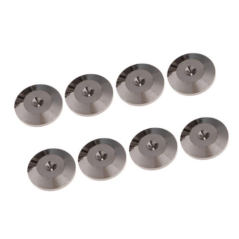 스피커 피트 스파이크 절연 받침대 스피커 스파이크 패드, 회색, 25x4mm, 구리